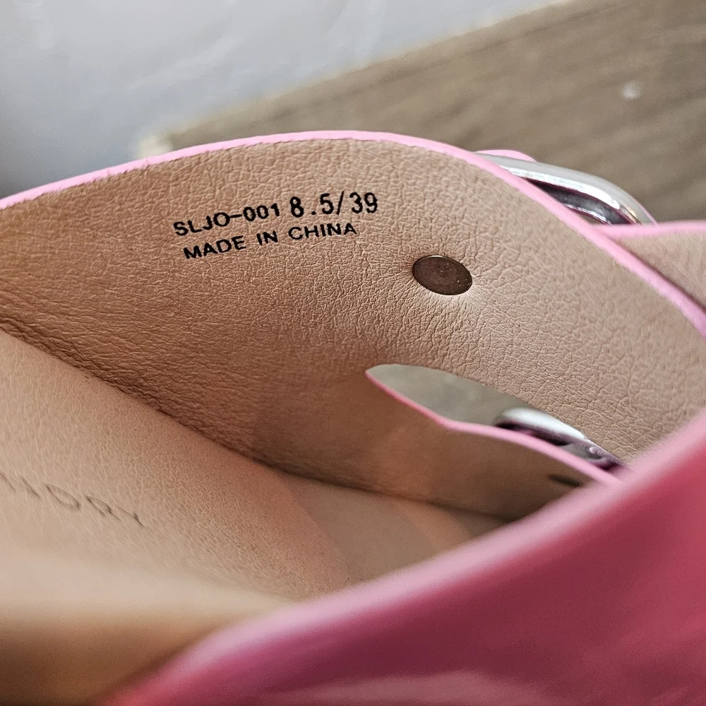 Chinese Laundry Barbie Pink Platform Slides – 8.5 - Y2K - Picture 9 of 9
